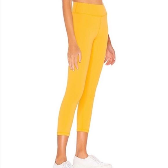 REVOLVE X LOVEWAVE Luka Leggings. Medium. Yellow. - Picture 9 of 10